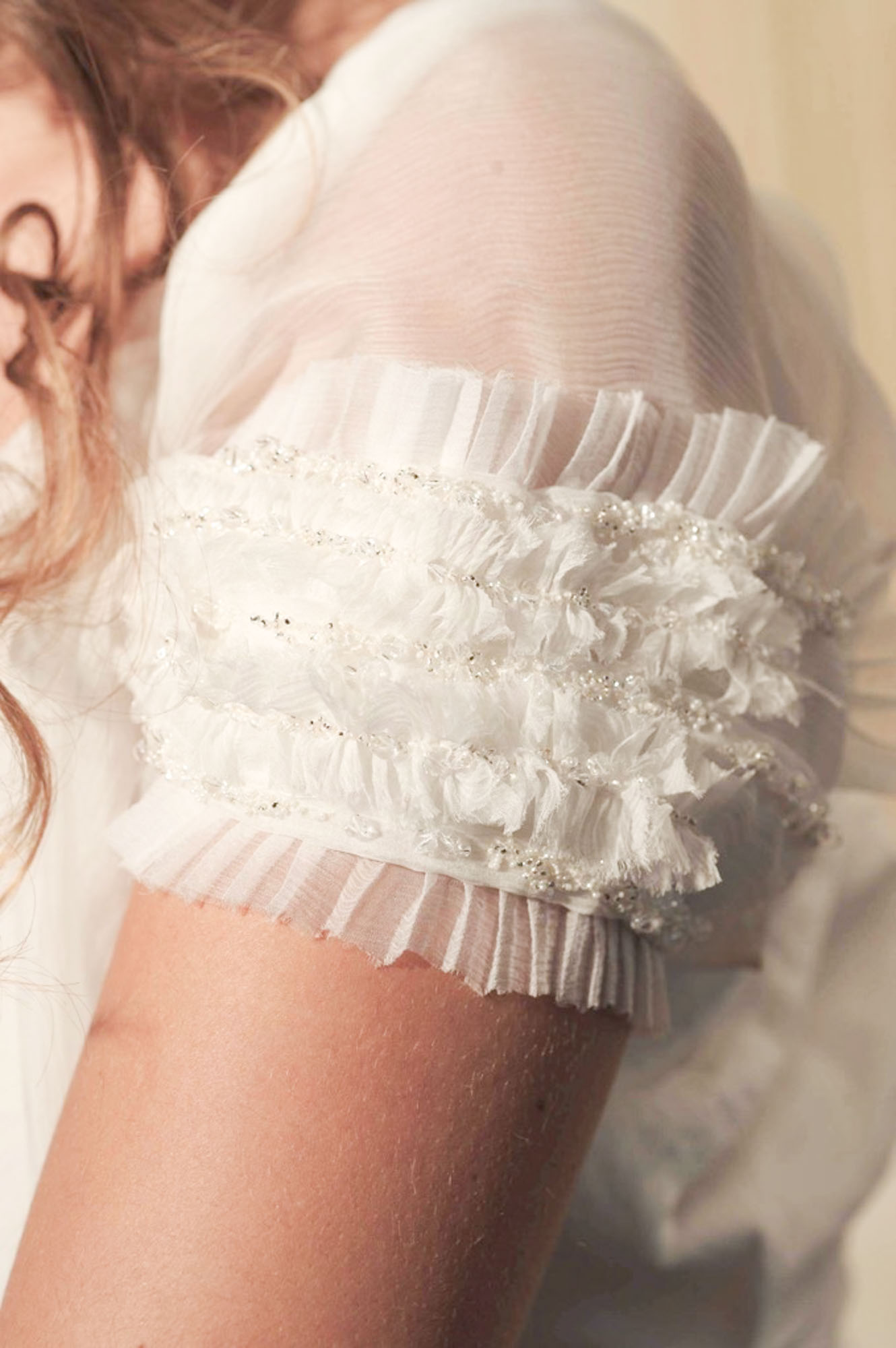 manche de robe de mariée