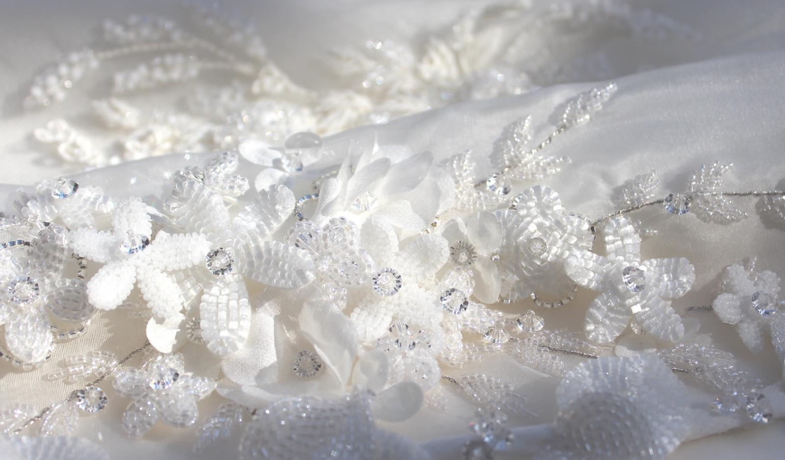 Echantillon broderie haute couture